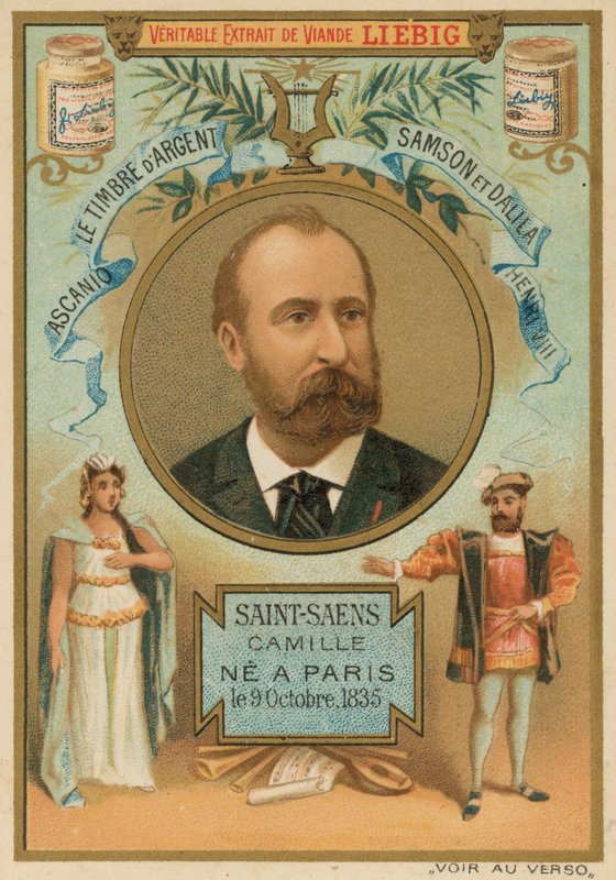 Camille Saint-Saens by European School