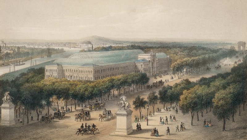 Champs Elysees and Palais de l