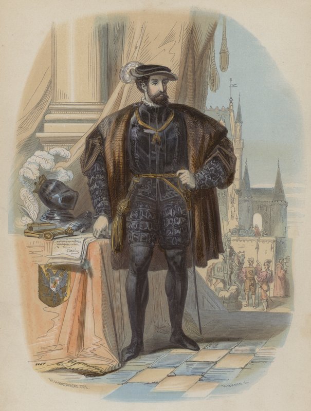 Charles V, Holy Roman Emperor by European School
