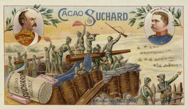 Colonel Kekewich, General French and the Relief of Kimberley, Boer War, 16 February 1900 by European School