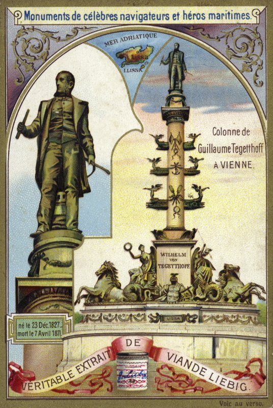 Column of Wilhelm von Tegetthoff, Austrian admiral, Vienna by European School
