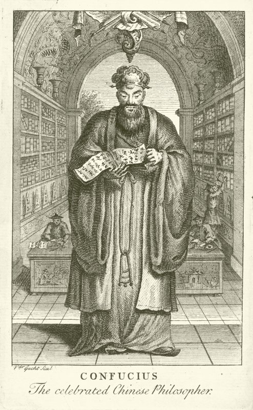 Confucius, the celebrated Chinese Philosopher by European School