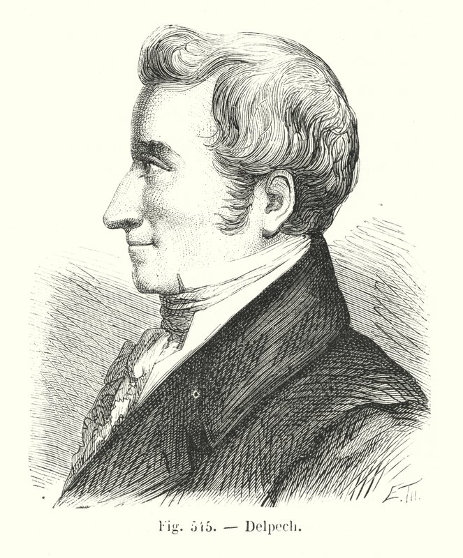 Delpech (engraving) by European School
