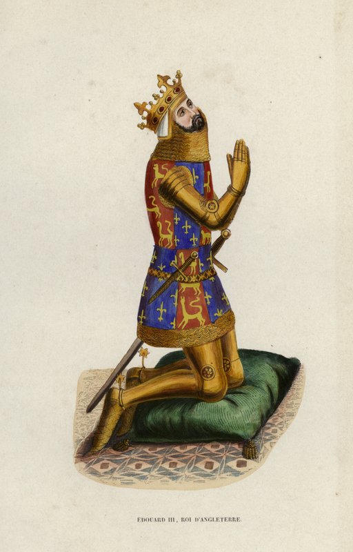 Edward III, King of England by European School