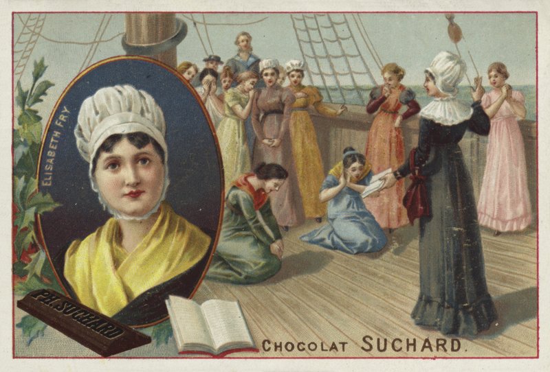 Elizabeth Fry, English Quaker, reformer and philanthropist by European School