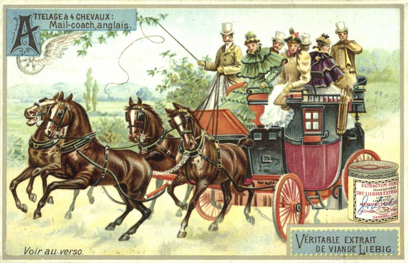 English mail coach by European School
