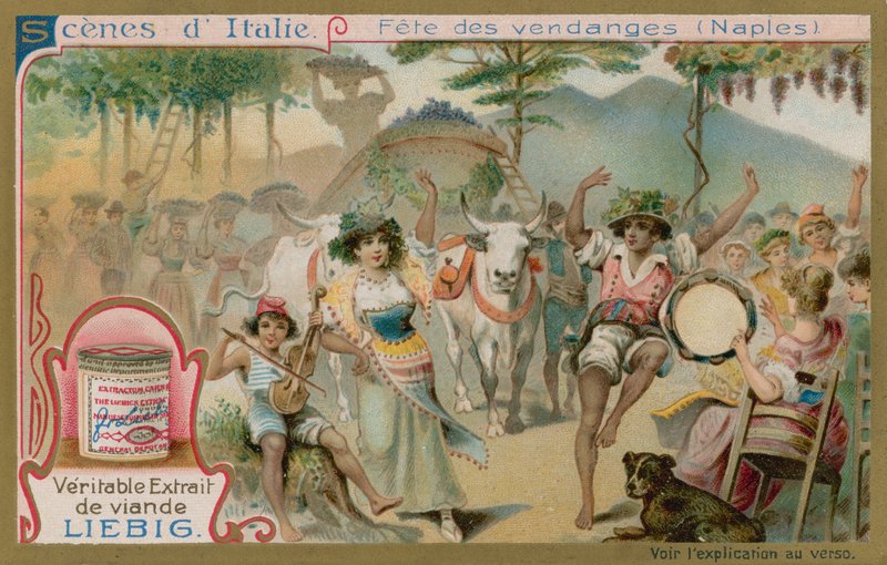 Festival of the Grape Harvest in Naples by European School
