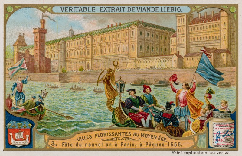 Festival of the New Year in Easter 1555 by European School