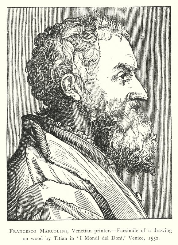 Francesco Marcolini, Venetian printer by European School