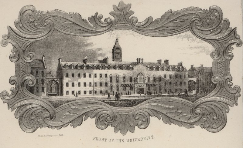Front of the University, Glasgow, Scotland by European School