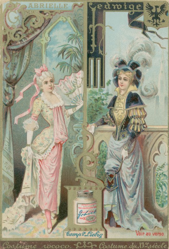 Gabrielle and Hedwige by European School