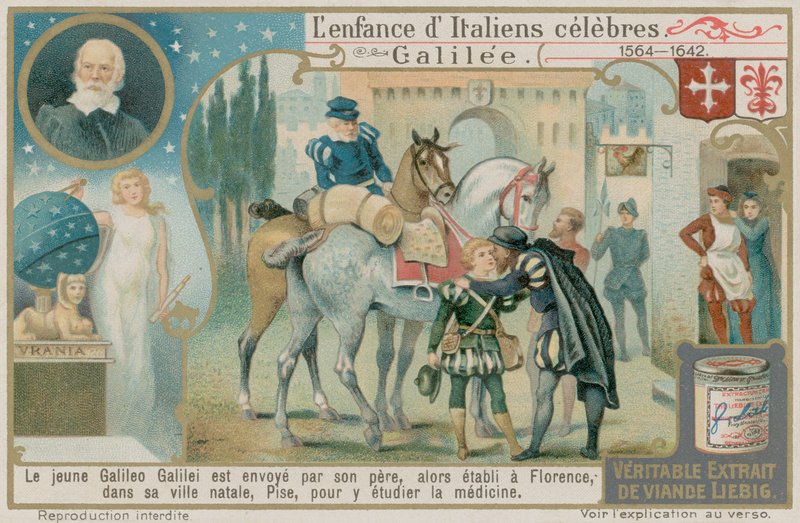 Galileo Galilei is Sent to Pisa to Study Medicine by European School