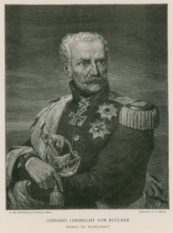 Gebhard Leberecht von Blucher, Prince of Wahlstadt by European School