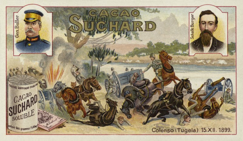 Generals Buller and Burger and the Battle of Colenso, Boer War, 15 December 1899 by European School