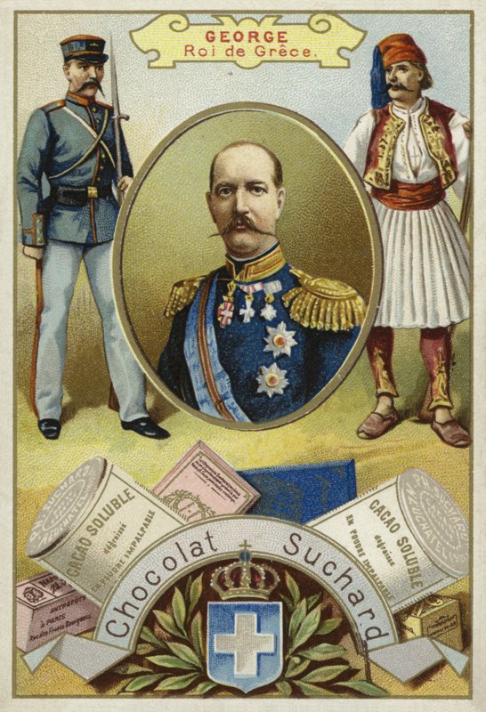 George I, King of Greece by European School