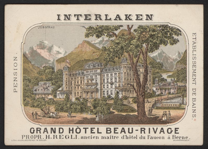 Grand Hotel Beau-Rivage, Interlaken by European School