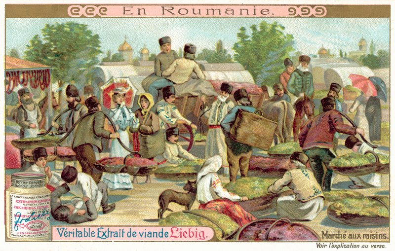 Grape Market, Romania by European School