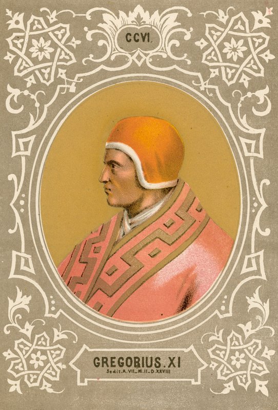 Gregory XI by European School