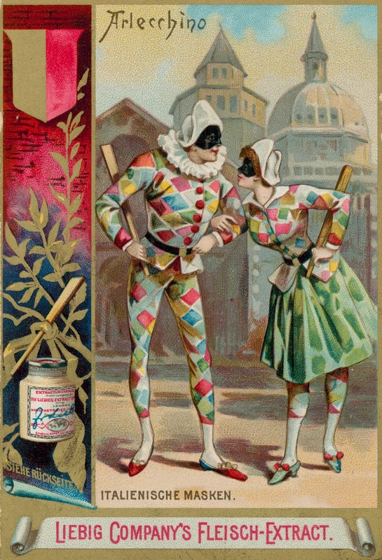 Harlequin by European School