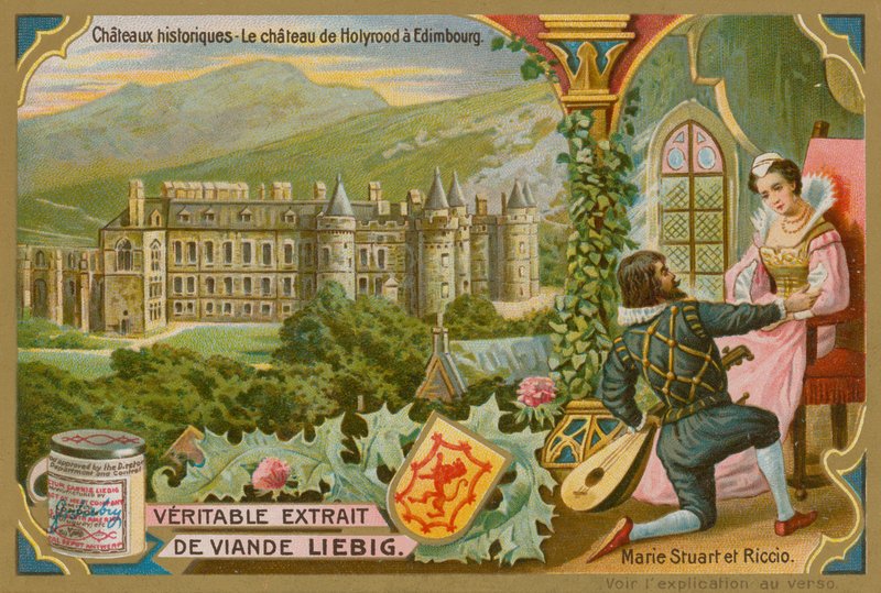 Holyrood Palace in Edinburgh by European School