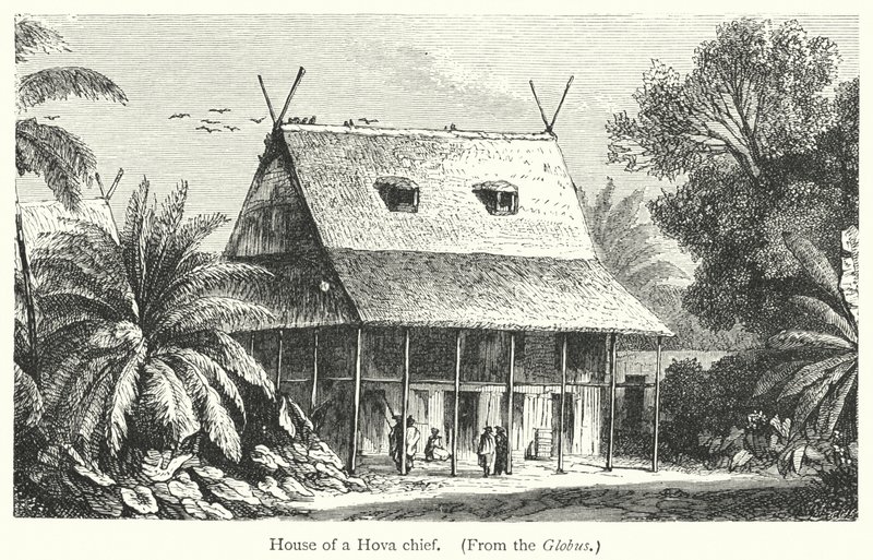House of a Hova chief by European School