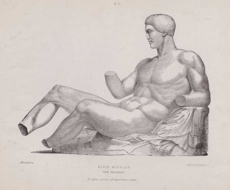 Elgin Marbles, The Theseus by European School