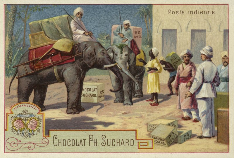 Indian postal service by European School