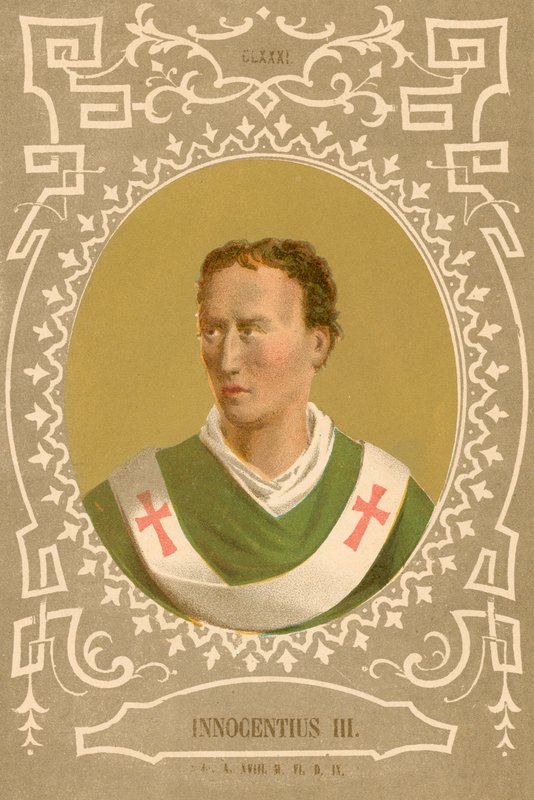 Pope Innocent III by European School