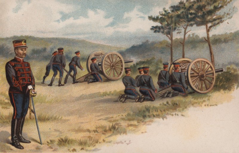 Japanese Artillery, Russo-Japanese War by European School