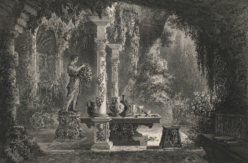 Delectable Garden of Bernard Palissy by European School