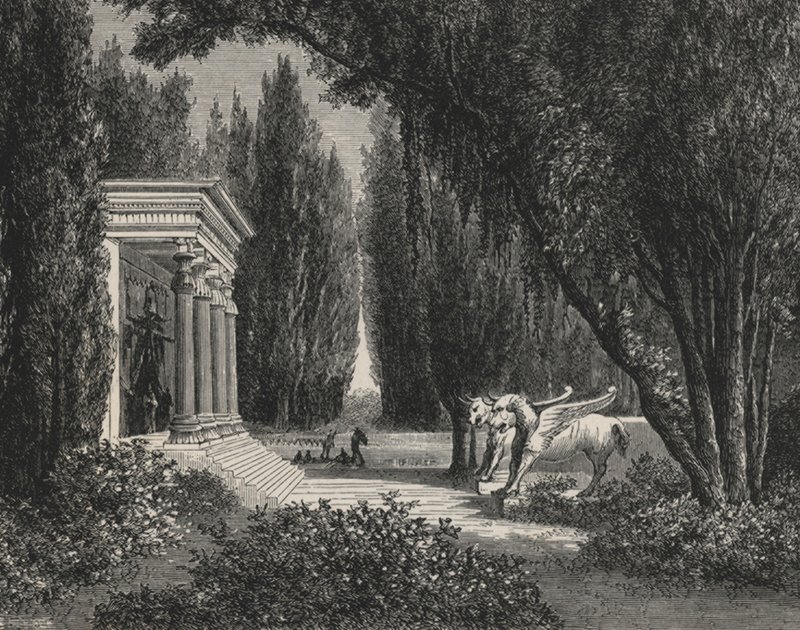 Persian Garden by European School