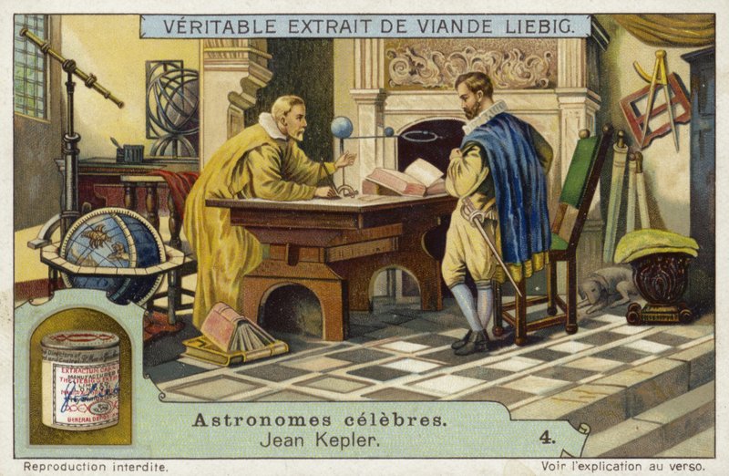 Johannes Kepler, German mathematician and astronomer by European School