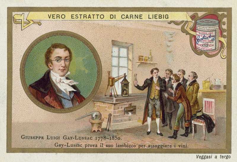 Joseph Louis Gay-Lussac, French chemist and physicist by European School