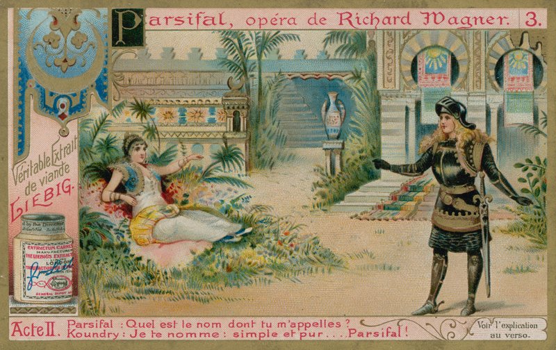 Kundry and Parsifal by European School