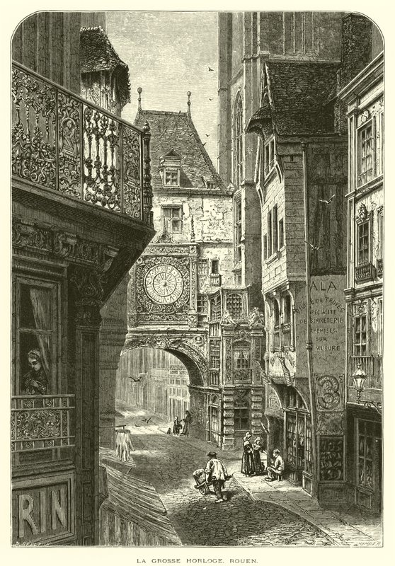 La Grosse Horloge, Rouen by European School
