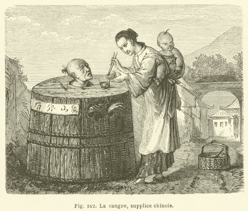 The Cangue, Chinese Punishment by European School