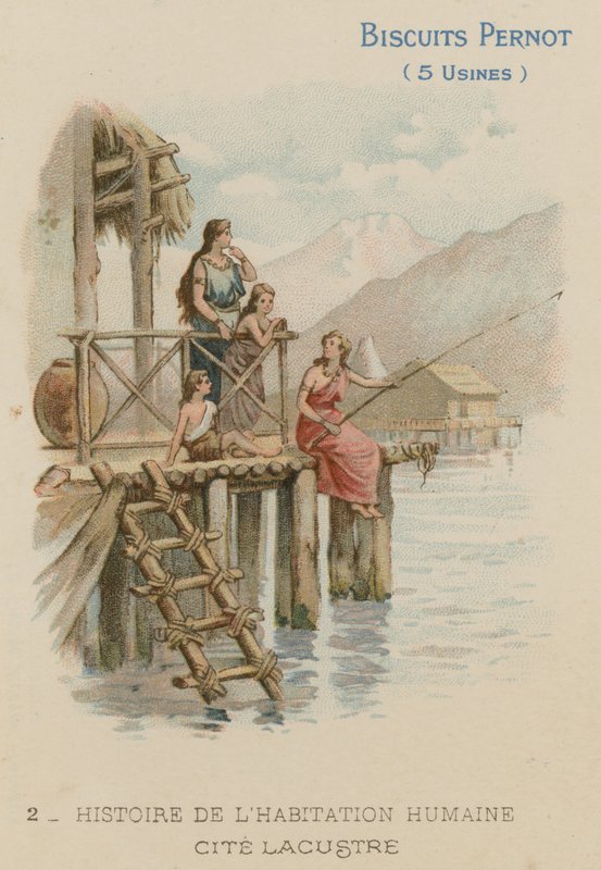 Lacustrine City by European School