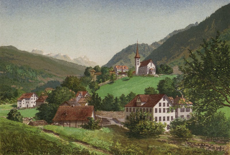 Lake Lucerne: Burglen by European School