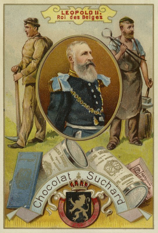 Leopold II, King of the Belgians by European School