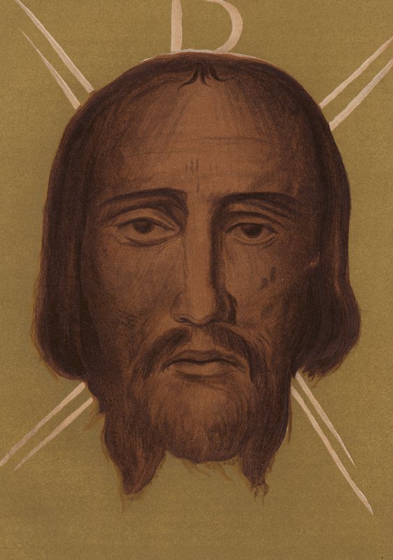 Likeness of Jesus Christ: From the Church of St Silvestro, Rome by European School