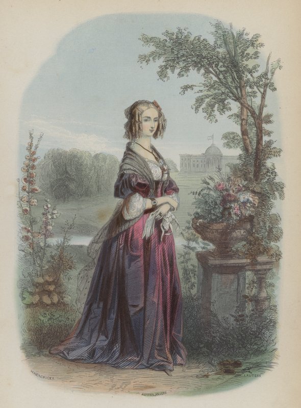 Louise of Orleans, Queen Consort of Leopold I, King of the Belgians by European School