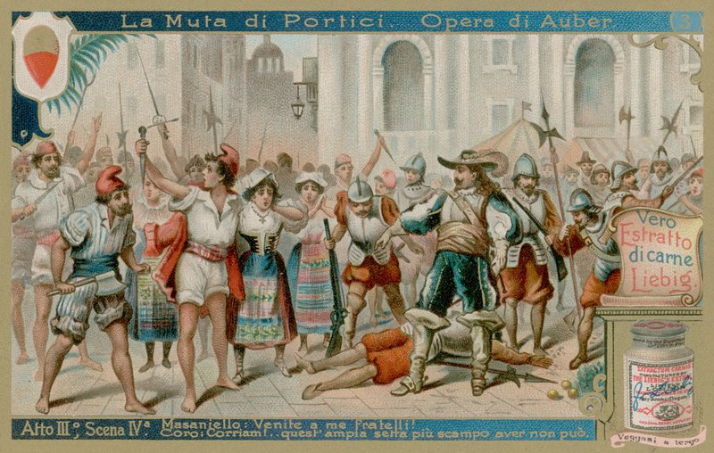 Masaniello Rallies the Fishermen by European School
