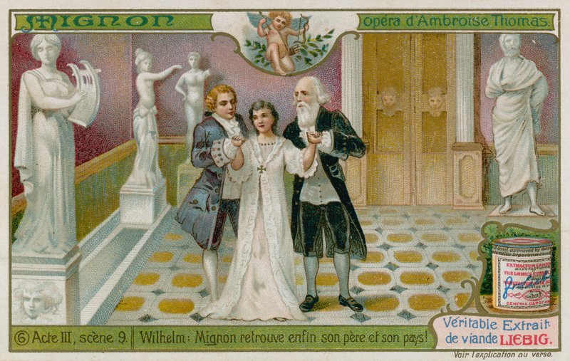 Mignon, Lothario and Wilhelm by European School