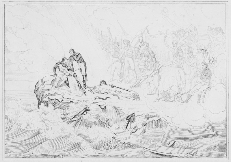 Napoleon: Apotheosis by European School