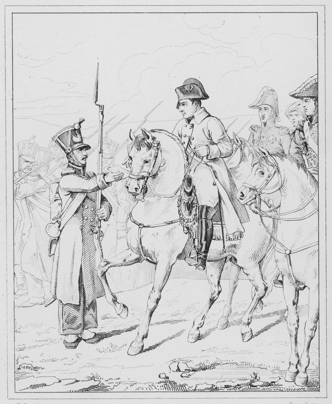 Napoleon: Sire my mother is an old and infirm woman by European School