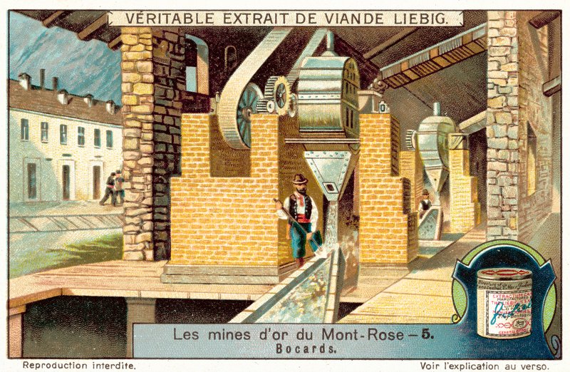 Ore mill at the Monte Rosa gold mines, Italy by European School