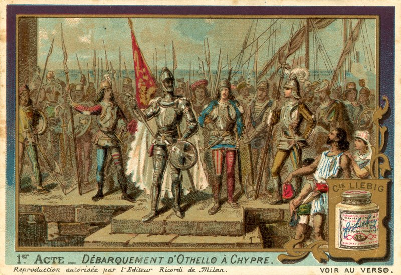Othello Lands in Cyprus by European School
