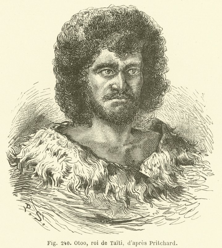 Otoo, King of Tahiti, after Pritchard by European School