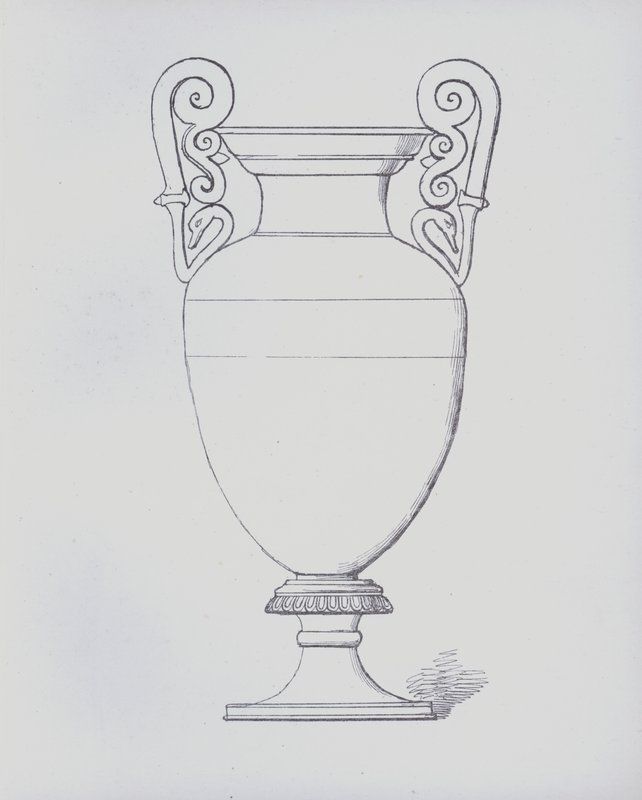 Page from book to hold a personal collection of crests and monograms by European School