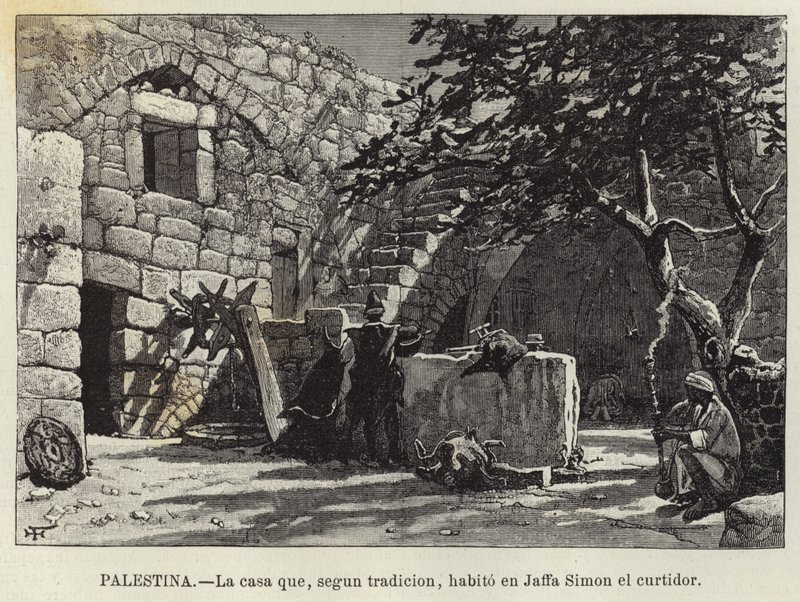 Palestine, The House that, According to Tradition, Simon the Tanner Lived in Jaffa by European School